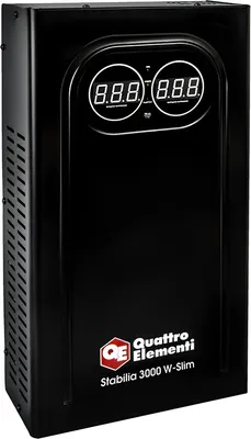 Стабилизатор напряжения Quattro Elementi Stabilia 3000 W-Slim / 917-803