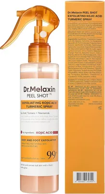 Спрей для лица Dr.Melaxin Peel Shot Exfoliating Kojic Acid Turmeric Spray (200мл)