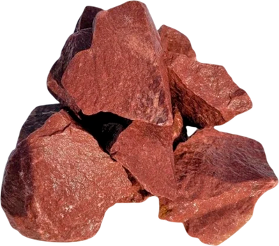 Камни для бани РуБелЭко Малиновый кварцит колотый (20кг)