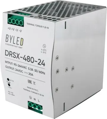 Адаптер для светодиодной ленты Byled DRSX-480-24