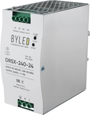 Адаптер для светодиодной ленты Byled DRSX-240-24