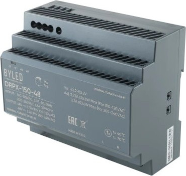 Адаптер для светодиодной ленты Byled DRPX-150-48