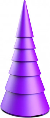 Садовая фигура-светильник БЕРКАНО Eiswald 2.0 / 210_030_22 (Deep Violet)