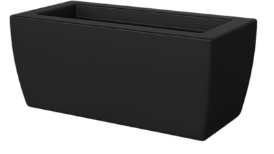 Кашпо БЕРКАНО Tenero 25 / 220_072_00V (Coal Black)