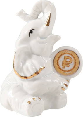 Статуэтка Sima-Land Слон с монетой-рубль 10123467