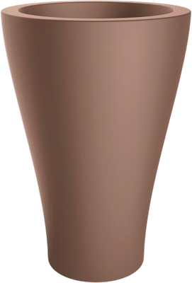 Кашпо БЕРКАНО Vetro 100 / 220_081_13V (Cappuccino)