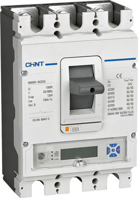 Выключатель автоматический Chint NM8N-250S EM 3Р 250A 50кА / 271385