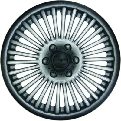 Набор колпаков LION Мини-купер 14" пруж. LW1412 (2шт, серебристо-черный)