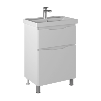 Тумба с умывальником Briz Мальта Фостер 60 / 365 03-08060-06 00 БЕЛ