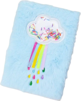 Записная книжка ILikeGift Разноцветный дождь / 136-044