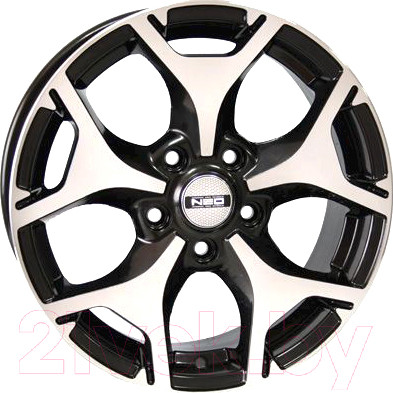 Литой диск Neo 653 16x6.5" 5x114.3мм DIA 66.1мм ET 50мм BD