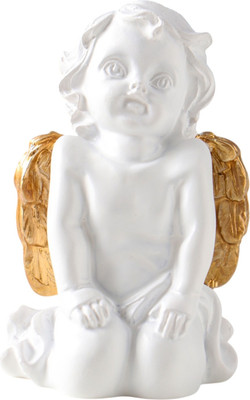 Статуэтка Sima-Land Белоснежный ангел с золотыми крыльями 10954754