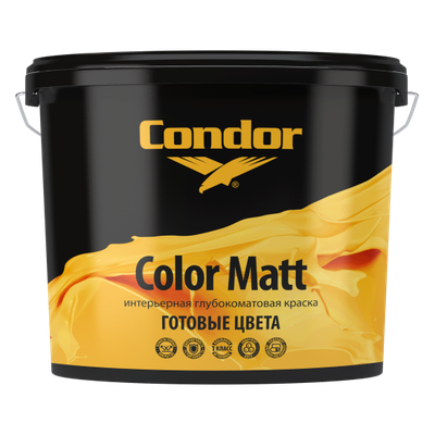 Краска CONDOR Color Matt TR Top Black (2.9кг)