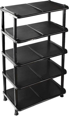 Полка для обуви Русспласт Сафир РП-511-СЧ (черный)