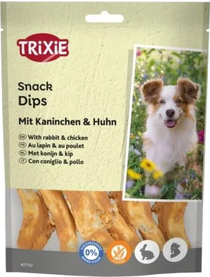 Лакомство для собак Trixie Снеки с кроликом и курицей / 02-27152 (120г)