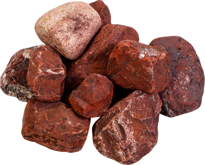 Камни для бани Sima-Land Яшма сургучная 7-12см / 10445772 (10кг)