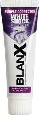 Зубная паста Blanx White Shock Purple Corrector (75мл)