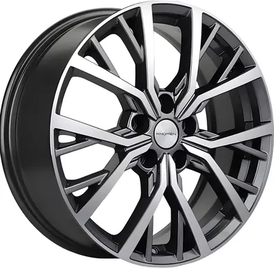 Литой диск Khomen KHW1806 CX-5/3 18x7" 5x114.3мм DIA 67.1мм ET 45мм (Gray FP)