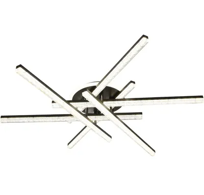 Потолочный светильник Mirastyle XL-60462B/6M+1 BK