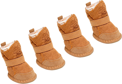 Ботинки для собак Sima-Land Элеганс / 875411 (р.1, коричневый)