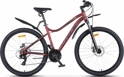 Велосипед STELS Miss-710 27.5 MD (18, темно-красный, разобранный, в коробке)