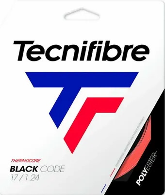 Струна для теннисной ракетки Tecnifibre Black Code 1.24 /  04GBL124XR (12м, красный)