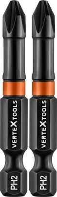 Набор бит Vertex Tools Impact PH2x50 / IP-PH2-50-2 (2шт)