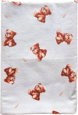 Пеленка детская Sofi 80х100 фланель / 22904 (медвежата)