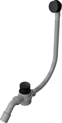 Сифон Whitecross Ultima D1101BL (черный матовый)