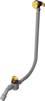 Сифон Whitecross Fill D1102GLB (брашированное золото)