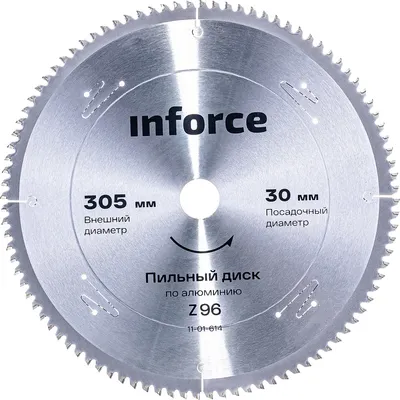 Пильный диск Inforce По алюминию / 11-01-614
