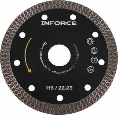 Отрезной диск алмазный Inforce 11-01-495