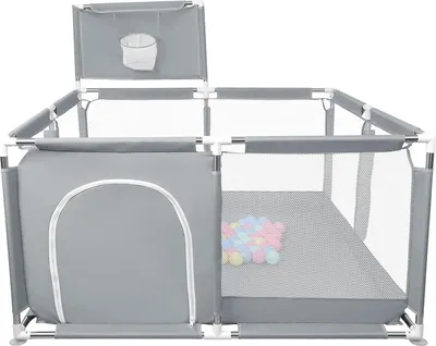 Игровой манеж Labalu ED260317101 (серый)