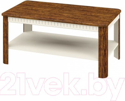 Журнальный столик Мебель-Неман Марсель МН-126-10 (крем/дуб кантри)