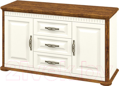 Тумба Мебель-Неман Марсель МН-126-16 (кремовый/дуб кантри)