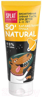 Зубная паста Splat Junior карамельная груша 6-11лет (73г)