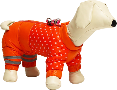 Комбинезон для животных Пижон Горошек / 6968561 (р.20, рыжий)