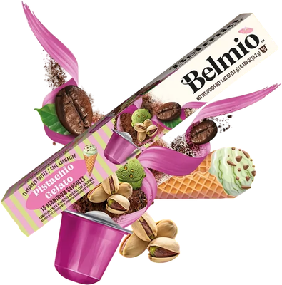Кофе в капсулах Belmio Pistachio Gelato (10x5.2г)