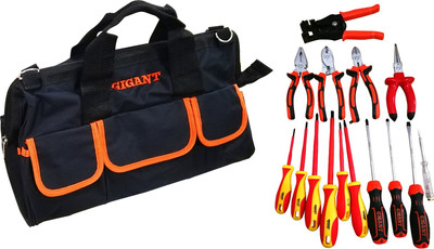 Универсальный набор инструментов Gigant Набор электрика ELS15 (15 предметов)