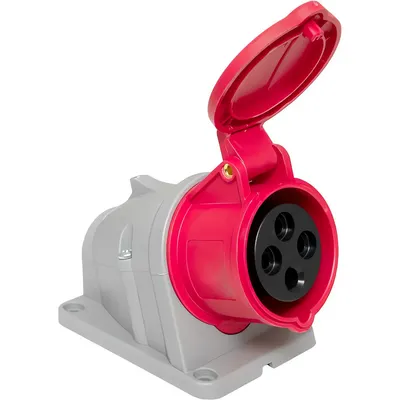 Розетка силовая EKF PROxima 114 3Р+РЕ 16А 380В IP44 / ps-114-16-380-PRO