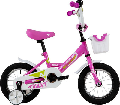 Детский велосипед Novatrack Twist 141TWIST.PN20 (розовый, разобранный, в коробке)