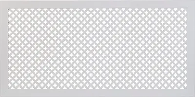 Экран для радиатора Стильный Дом De Luxe Готико 120х60см (белый)