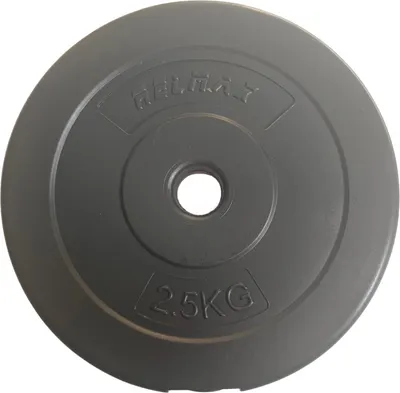 Диск для штанги No Brand PVC с порошковым наполнением (2.5кг)