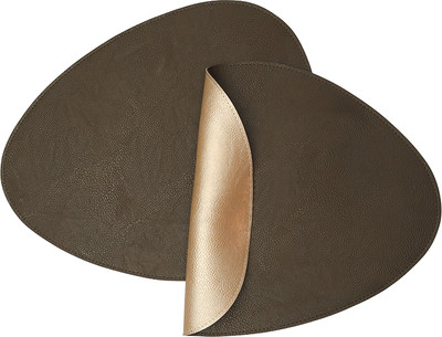 Плейсмат Liberty Jones Drop / LJ0000553 (коричневый/золотистый металлик)