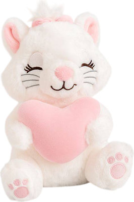 Мягкая игрушка ILikeGift Котенок с сердечком / 106-093