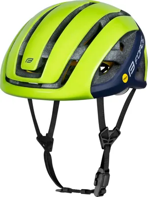 Защитный шлем FORCE Neo Mips 90282705-F (р.L/XL, флуоресцентный/синий)