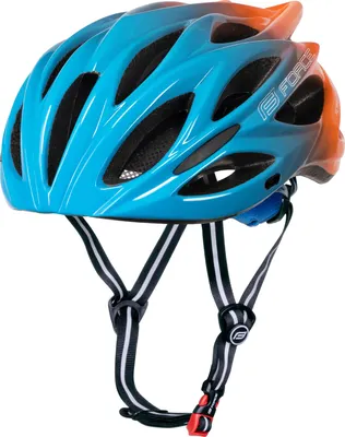 Защитный шлем FORCE Bull Hue 90292906-F (р.L/XL, синий/оранжевый)