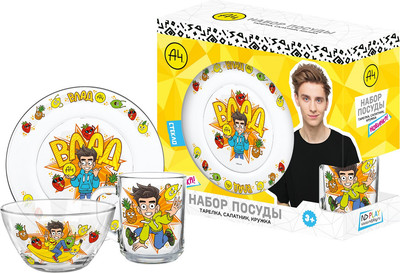 Набор столовой посуды ND Play Веселые фрукты 315184