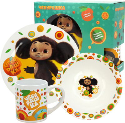 Набор столовой посуды ND Play Чебурашка 309844