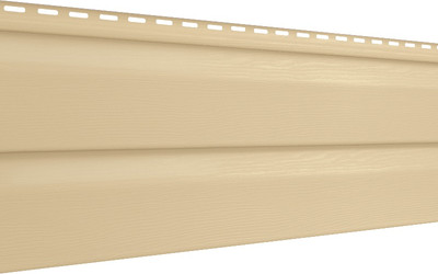 Сайдинг Ю-Пласт (ПВХ).0230.Н. Корабельный брус 7500U (3.05м, пшеничный)